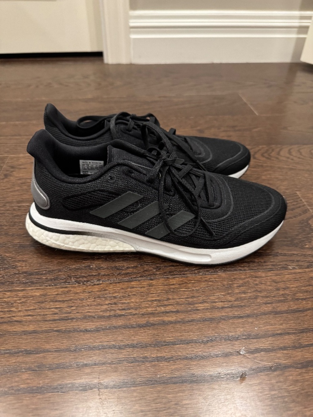 Adidas Supernova Running Shoes Black Size 7.5